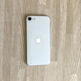 iPhone SE ホワイト 箱付き・バッテリー最大容量85%