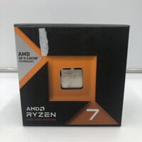 中古 AMD Ryzen 7 7800X3D (AM5/4.2/104M/C8/T16/120W) 157139 状態： C:並品
