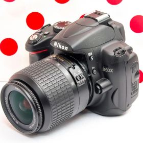 スマホ転送OK❤ニコン Nikon D5000❤動画撮影・自撮り可❤操作簡単