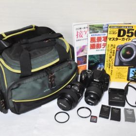 Nikon D5000 18-55mm,マクロ105mm 2.8D セット