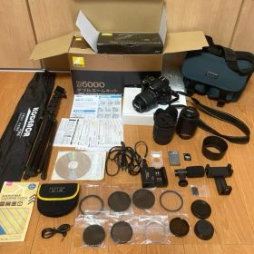 【総額約30万】Nikon D5000 SIGMA高倍率レンズ 豪華セット