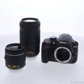 ソフマップ 〔中古品〕 NIKON D3400 ダブルズームキット ブラック【344】