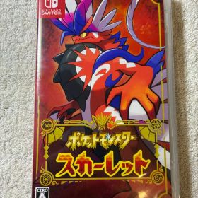 ポケットモンスター スカーレット Switchソフト 動作確認済み ケース付き