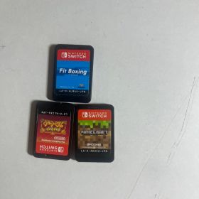 Switchソフト マイクラ、ポケモンスカーレットなどの三本セット ※バラ売り可