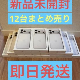 【新品未開封】iPhone17 Pro Max 12台セット