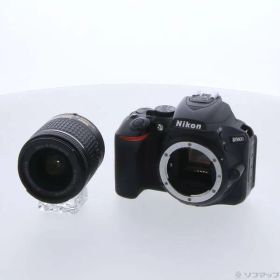 ソフマップ 〔中古品〕 NIKON D5600 18-55 VR レンズキット ブラック【344】