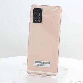 〔中古〕ZTE Libero 5G II 64GB ピンク A103ZT Y!mobile SIMフリー〔276-ud〕