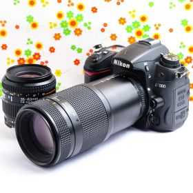 ニコン Nikon D7000☆スマホに転送可♪☆望遠レンズ付き☆一眼レフ