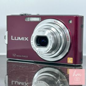 Panasonic LUMIX DMC-FX60 バイオレット パープル パナソニック ルミックス コンパクトデジカメ デジタルカメラ コンデジ 中古カメラ 動作品 広角25mm 光学5倍ズーム 希少カラー レトロデジカメ
