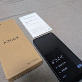 !!極美品!! ★動作確認済★AQUOS wish3 SH-53D ブラック