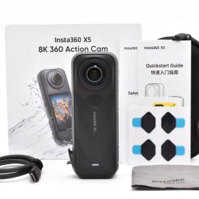 ★極上美品★ インスタサンロクマル Insta360 X5 CINSAAHA-X510 《元箱付・付属品多数！》★完動品★ #A606063