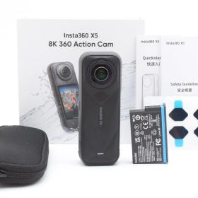 ★極上美品★ インスタサンロクマル Insta360 X5 CINSAAHA-X510 《元箱付・付属品多数！》★完動品★ #A606120