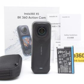 ★新品級★ インスタサンロクマル Insta360 X5 CINSAAHA-X510 《元箱付・付属品多数！》★完動品★ #A606119