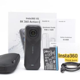 ★新品級★ インスタサンロクマル Insta360 X5 CINSAAHA-X510 《元箱付・付属品多数！》★完動品★ #A606130