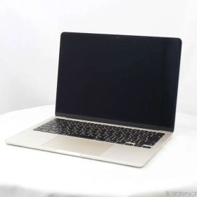 ソフマップ 〔中古品〕 MacBook Air 13.6-inch Mid-2022 MLY23J／A Apple M2 8コアCPU_10コアGPU 16GB SSD1TB スターライト 〔26.3 Tahoe〕【368】