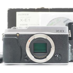 富士フィルム Fujifilm Fuji X Series X-E1 16.3MP Digital Camera Silver 元箱 [良品] #Z6585A