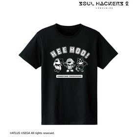 ソウルハッカーズ2 ジャックフロスト＆じゃあくフロスト＆Aiホー ヒーホー Tシャツ レディース XXL