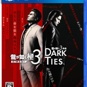 【PS4】龍が如く 極3 / 龍が如く3外伝 Dark Ties 返品種別B