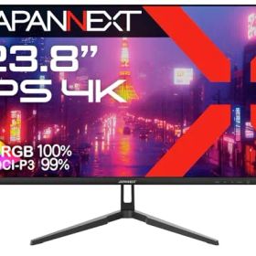 【ECサイト限定】 JAPANNEXT 23.8インチ IPSパネル搭載 4K(3840x2160)解像度 液晶モニター JN-IPS238U HDMI DisplayPort sRGB:100% DCI-P3:99% HDR 【2年保証】★ 164927ce