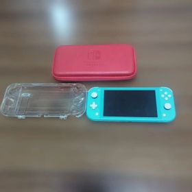 Nintendo Switch Lite ターコイズ 本体 ケース付き