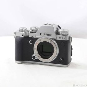 〔中古〕FUJIFILM(フジフイルム) FUJIFILM X-T3 ボディ シルバー〔262-ud〕