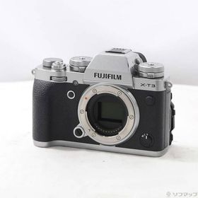 〔中古〕FUJIFILM(フジフイルム) FUJIFILM X-T3 ボディ シルバー〔349-ud〕