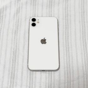 iPhone11 256GB ホワイト SIMロック解除済み フリー 本体のみ
