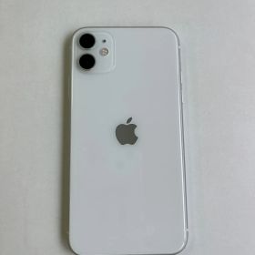 美品 iPhone 11 64GB ホワイト バッテリー85% MWLU2J/A - 3791