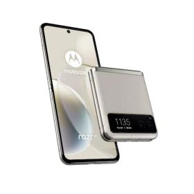 モトローラ motorola razr 40 6.9+1.5型 8GB/256GB バニラクリーム SIMフリースマートフォン PAYC0001JP フリップ 折りたたみ PAYC0001JP