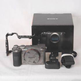 [値下] sony α7CR ILCE-7CR ボディ シルバー(スキン付)