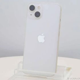 ソフマップ 〔中古品〕 iPhone13 128GB スターライト MLND3J／A SIMフリー【262】