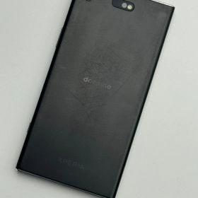 【訳あり中古C】Xperia XZ1 Compact SO-02K Black SIMフリー 白ロム