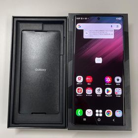 ★利用制限〇★ Galaxy S22 Ultra SC-52C ファントムブラック SIMロック解除済