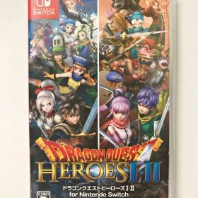 20.【開封】Switchソフト ドラゴンクエストヒーローズI・II for Nintendo Switch (ケースイタミ有) ①【併売品】●