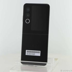 〔中古〕ワイモバイル nubia Flip 2 128GB ブラック A404ZT Y!mobile SIMフリー〔198-ud〕