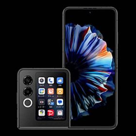 〔中古〕ZTE nubia Flip 2 128GB ブラック A404ZT Y!mobile SIMフリー〔262-ud〕