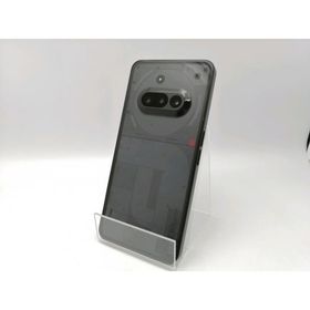 【中古】NOTHING 国内版 【SIMフリー】 Nothing Phone (3a) ブラック 8GB 128GB【ECセンター】保証期間１ヶ月【ランクB】