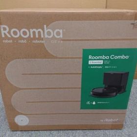 【未使用品】 アイロボット iRobot ルンバ コンボ 2 Essential ロボット + AutoEmpty 充電ステーション ブラック Roomba Combo 掃除機&床拭き Y051060