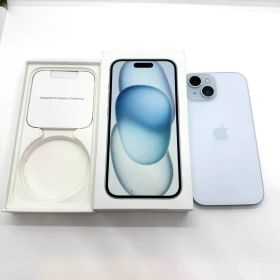 「Aランク」SIMフリー iPhone 15 128GB [ブルー] 本体 電池99%