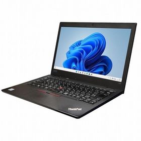ノートパソコン lenovo ThinkPad L390 中古 2017年モデル Windows11 64bit WEBカメラ 第8世代 Core i3 メモリ8GB 高速 SSD 無線LAN 13インチ B5サイズ 1753070