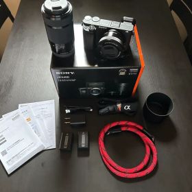 【美品】SONY α6400 ダブルズームレンズキット シャッター回数649回