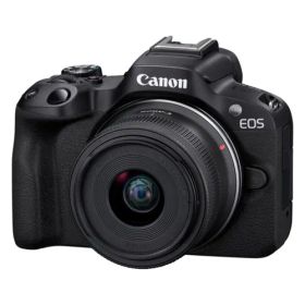 CANON EOS R50 RF-S18-45 IS STM レンズキット ブラック APS-C ミラーレス一眼カメラ EOSR50L1845ST