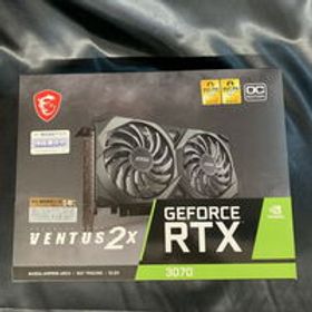 中古 【LHR版】MSI GeForce RTX 3070 VENTUS 2X 8G OC LHR (RTX3070 8GB) 146437 状態： B:良品