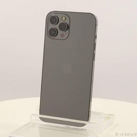 〔中古〕Apple(アップル) iPhone12 Pro Max 128GB グラファイト MGCU3J／A SIMフリー〔269-ud〕