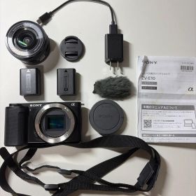 SONY ZV-E10 パワーズームレンズキット E PZ 16-50mm