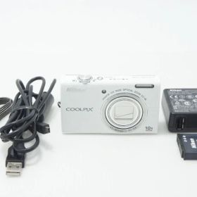 Nikon ニコン COOLPIX S6200 コンパクトデジタルカメラ ホワイト 260710f