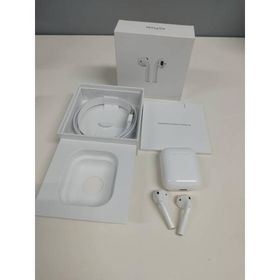 【良品】Apple AirPods 第2世代 ワイヤレスイヤホン A2032/A2031/A1602〈MV7N2J/A〉