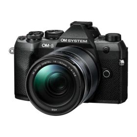 OM SYSTEM OM-5 Mark II BLK ブラック 14-150mm II レンズキット ミラーレスデジタル一眼カメラ IP53防水防塵対応 OM5MK2L14150K