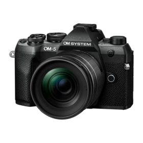 OM SYSTEM OM-5 Mark II BLK ブラック 12-45mm F4.0 PRO レンズキット ミラーレスデジタル一眼カメラ IP53防水防塵対応 OM5MK2L1245KB