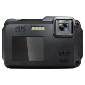 高橋国際商事 TT-WD1300B ブラック Bluemake4K防水コンパクトデジタルカメラ1300万画素防水 防塵 耐衝撃 TTWD1300B